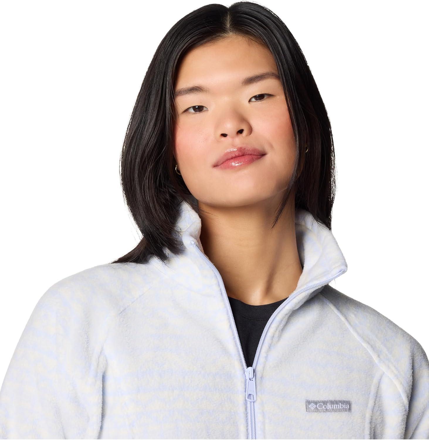imageColumbia womens Benton Springs Printed Full ZipSnowdrift Madras Tonal