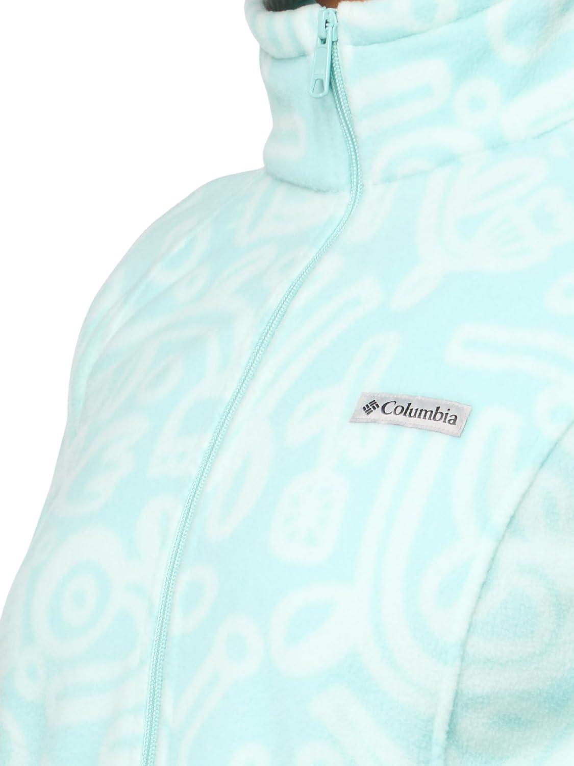 imageColumbia womens Benton Springs Printed Full ZipSpray Marker Made Tonal