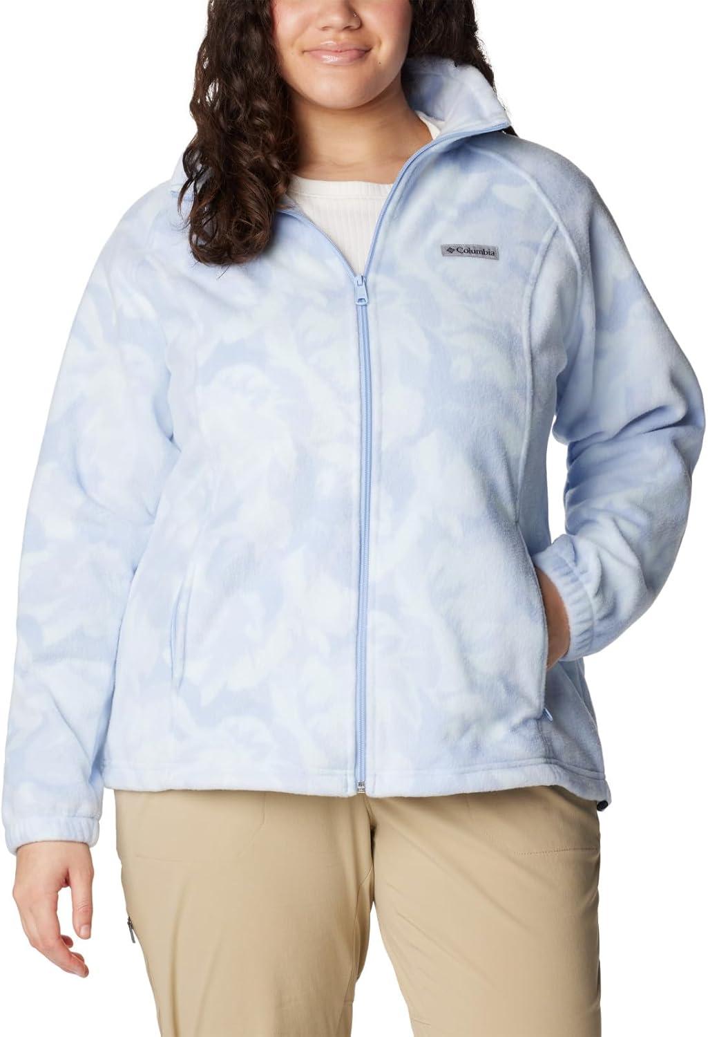 imageColumbia womens Benton Springs Printed Full ZipWhisper Peonies