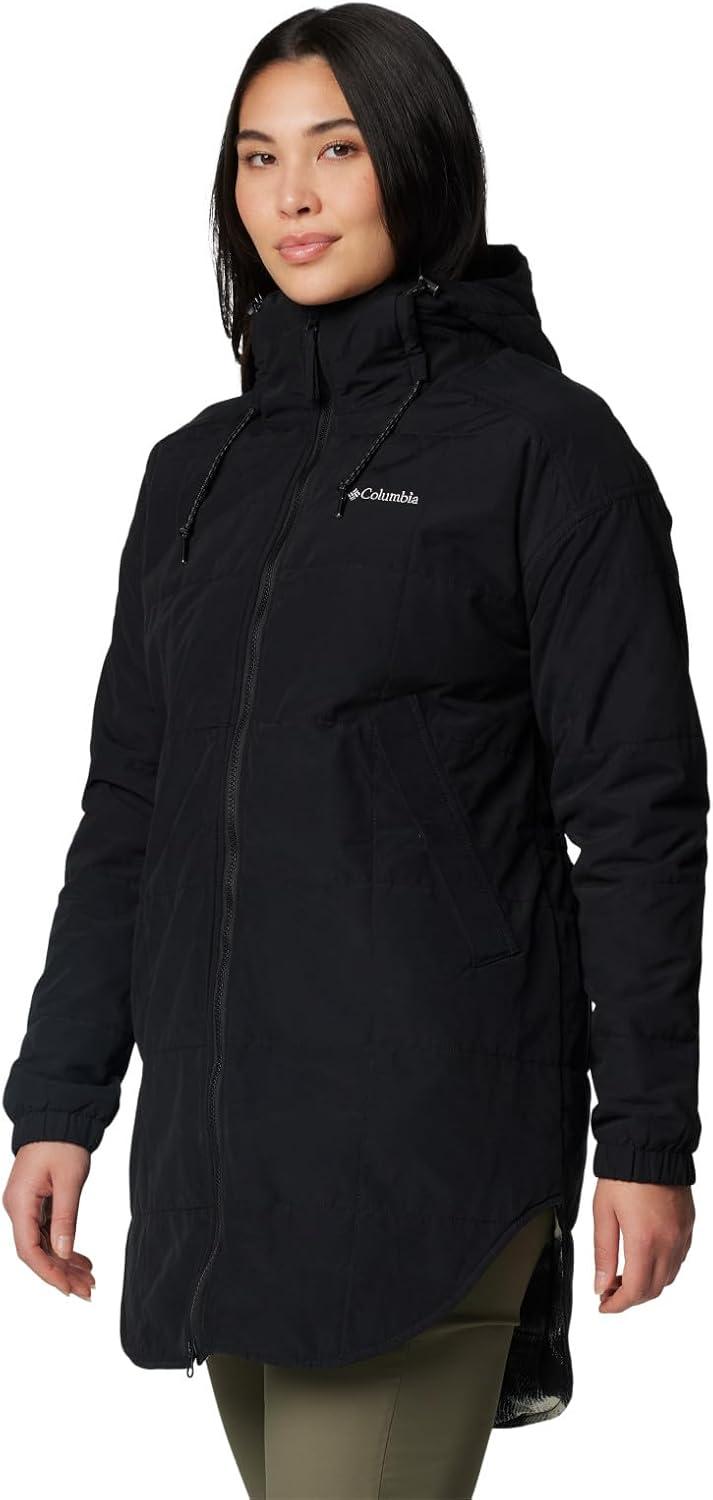imageColumbia womens Chatfield Hill Ii Novelty JacketBlackChalk Omblur Tonal