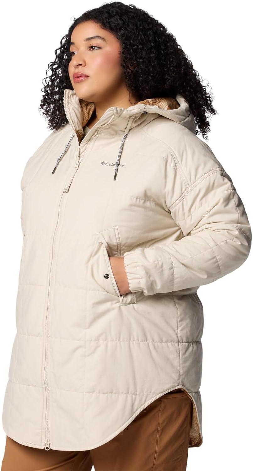 imageColumbia womens Chatfield Hill Ii Novelty JacketDark StoneCamel Brown Omblur