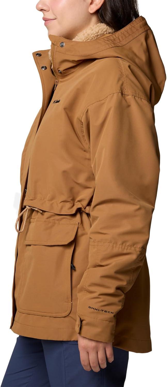 imageColumbia womens Drop Ridge Ii Interchange JacketCamel Brown