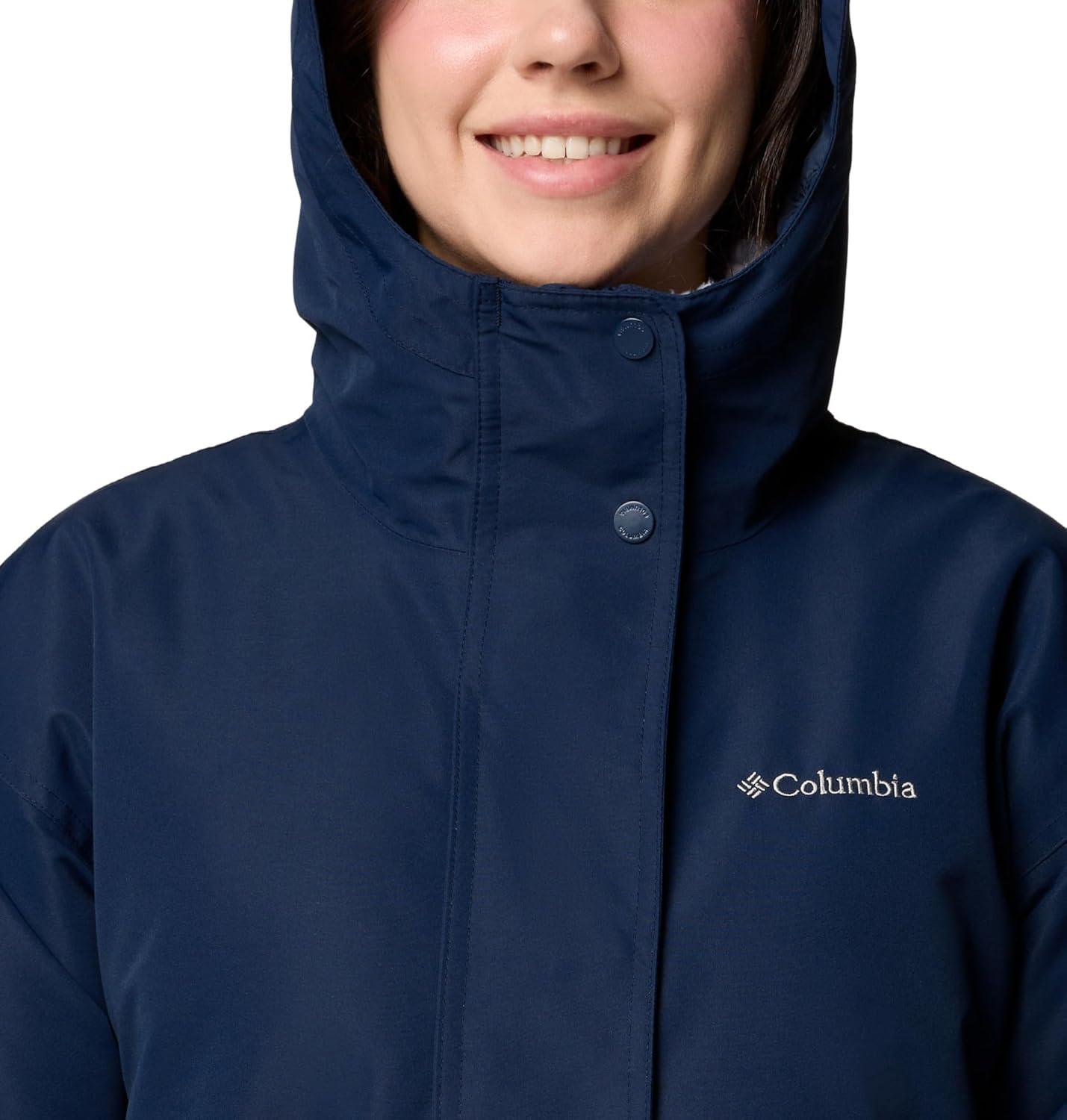 imageColumbia womens Drop Ridge Ii Interchange JacketCollegiate Navy