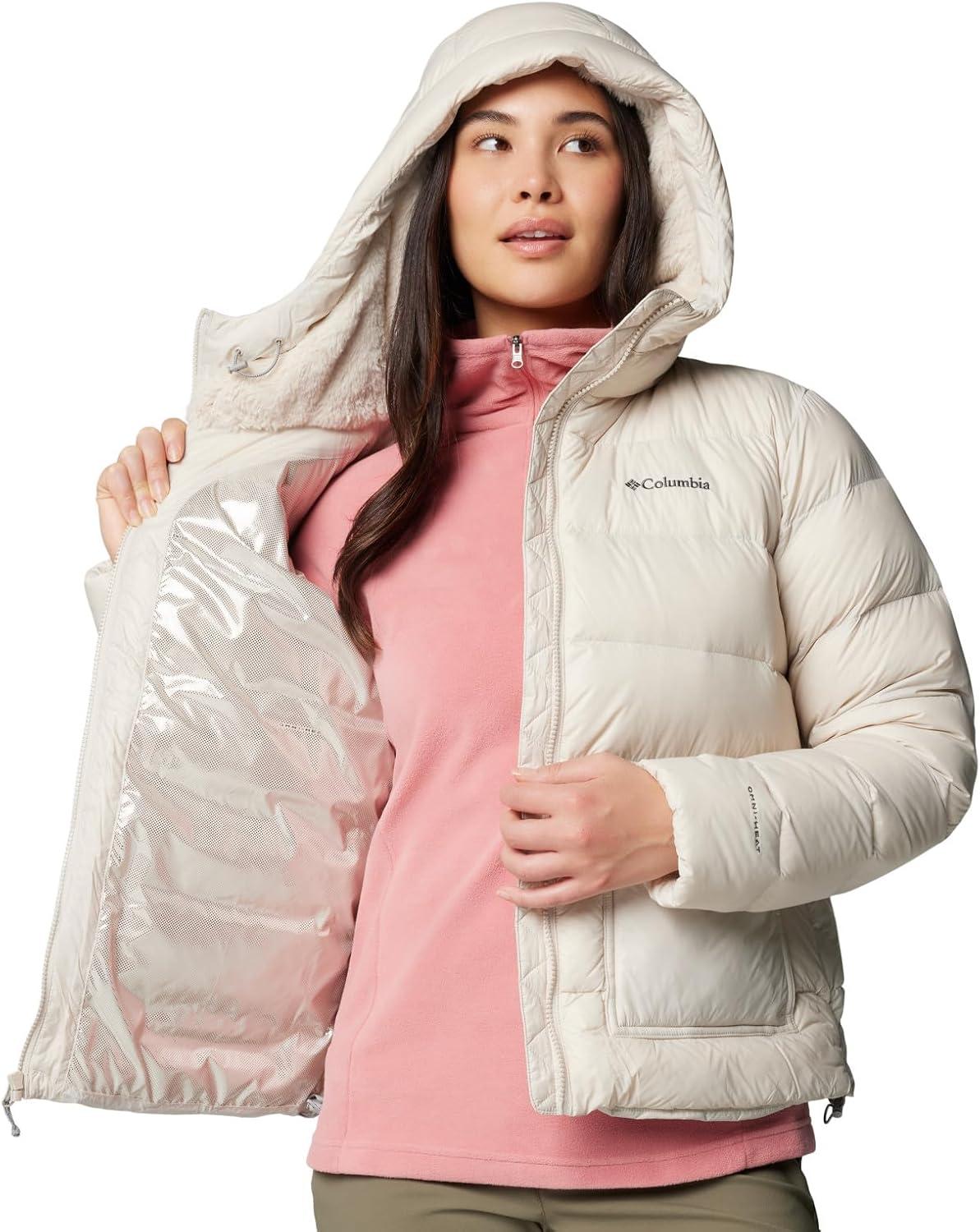 imageColumbia womens Harmony Falls Hooded Down JacketDark Stone