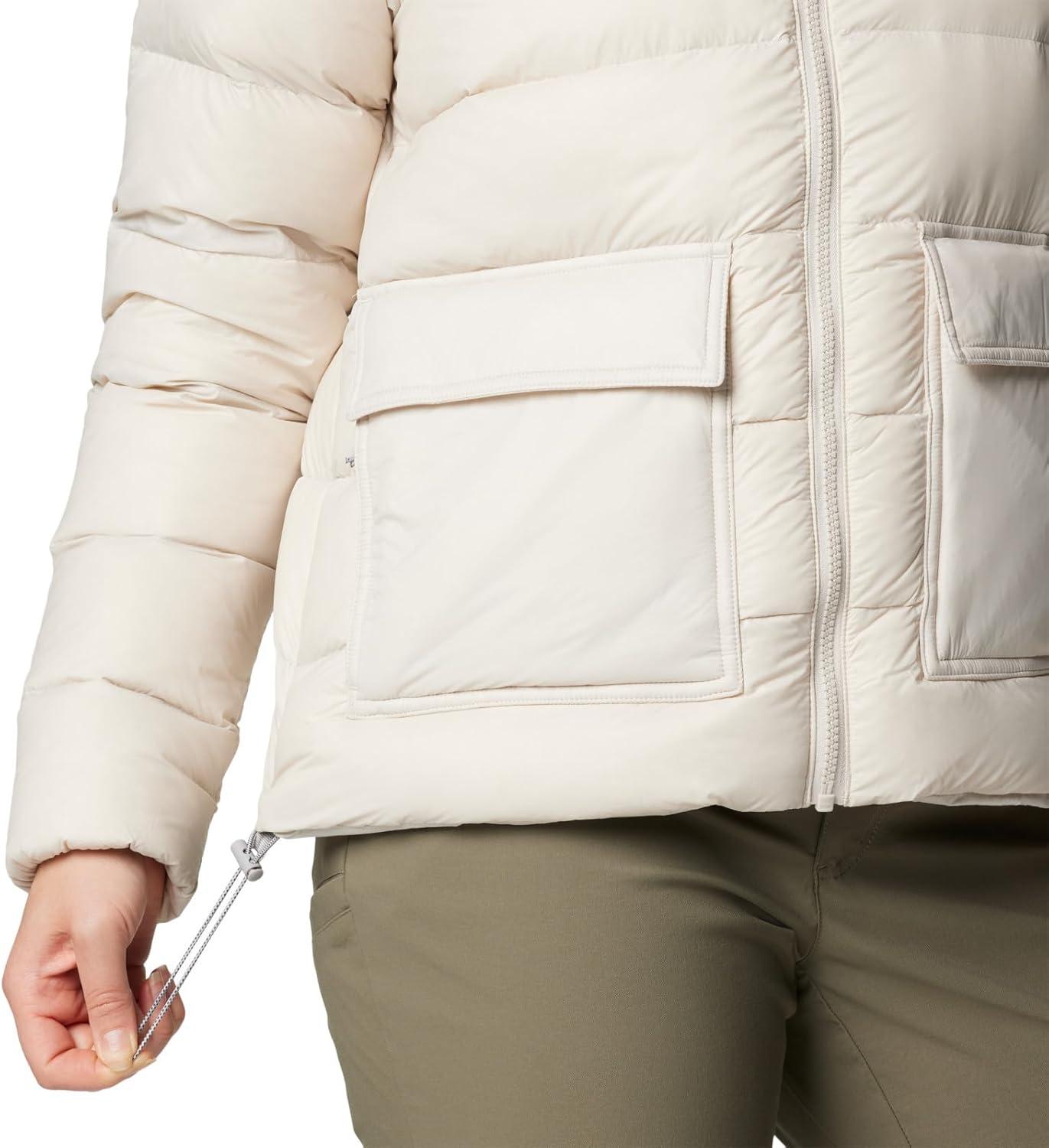 imageColumbia womens Harmony Falls Hooded Down JacketDark Stone