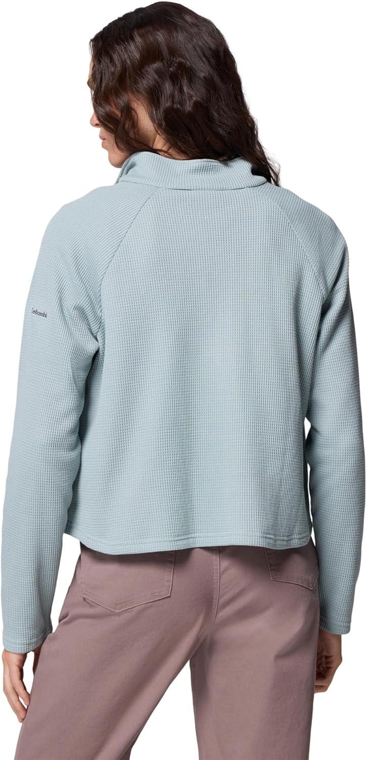 imageColumbia womens Holly Hideaway Waffle Half SnapCrushed Blue