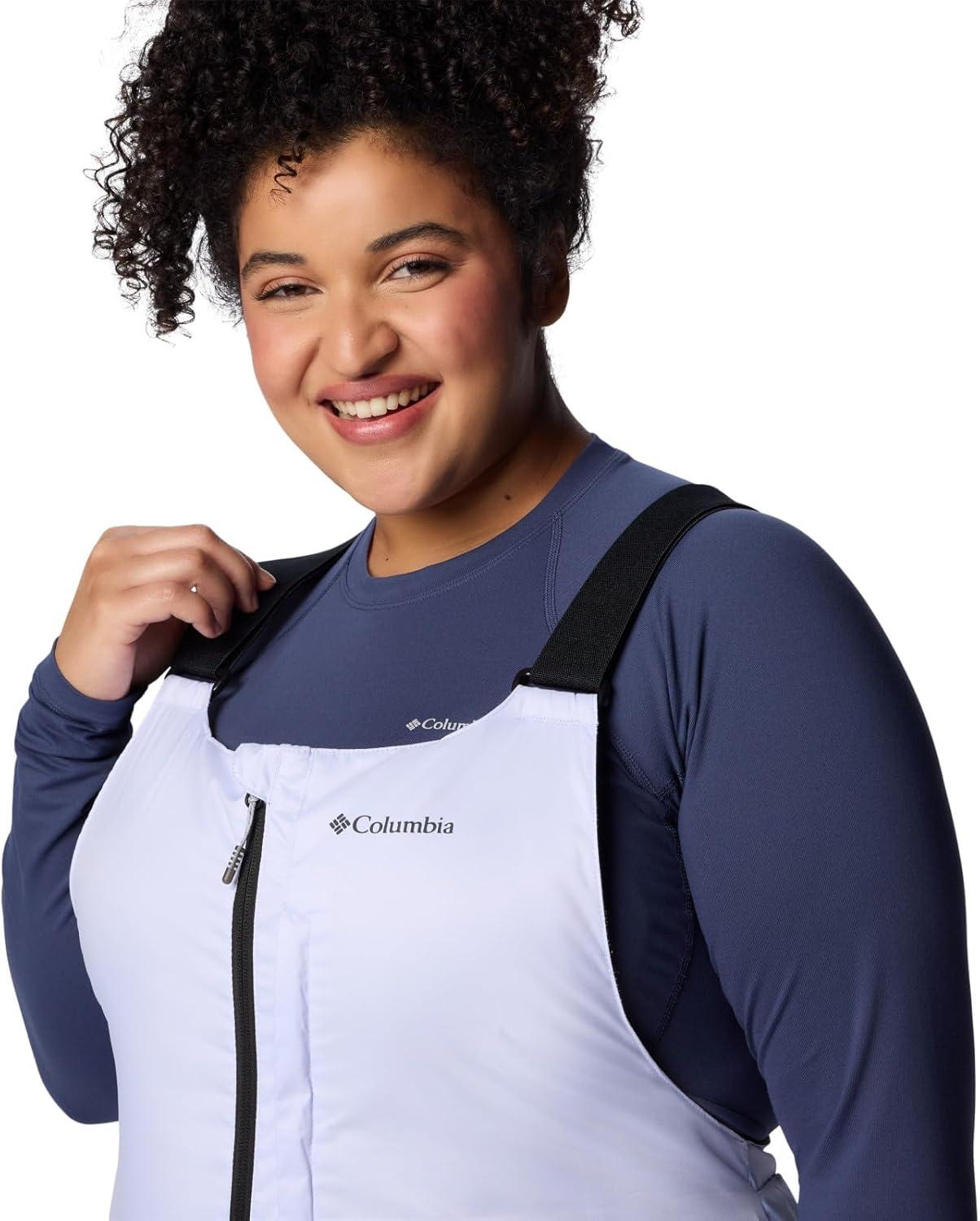 imageColumbia womens Iceventure Ii BibSnowdrift DobbyBlack