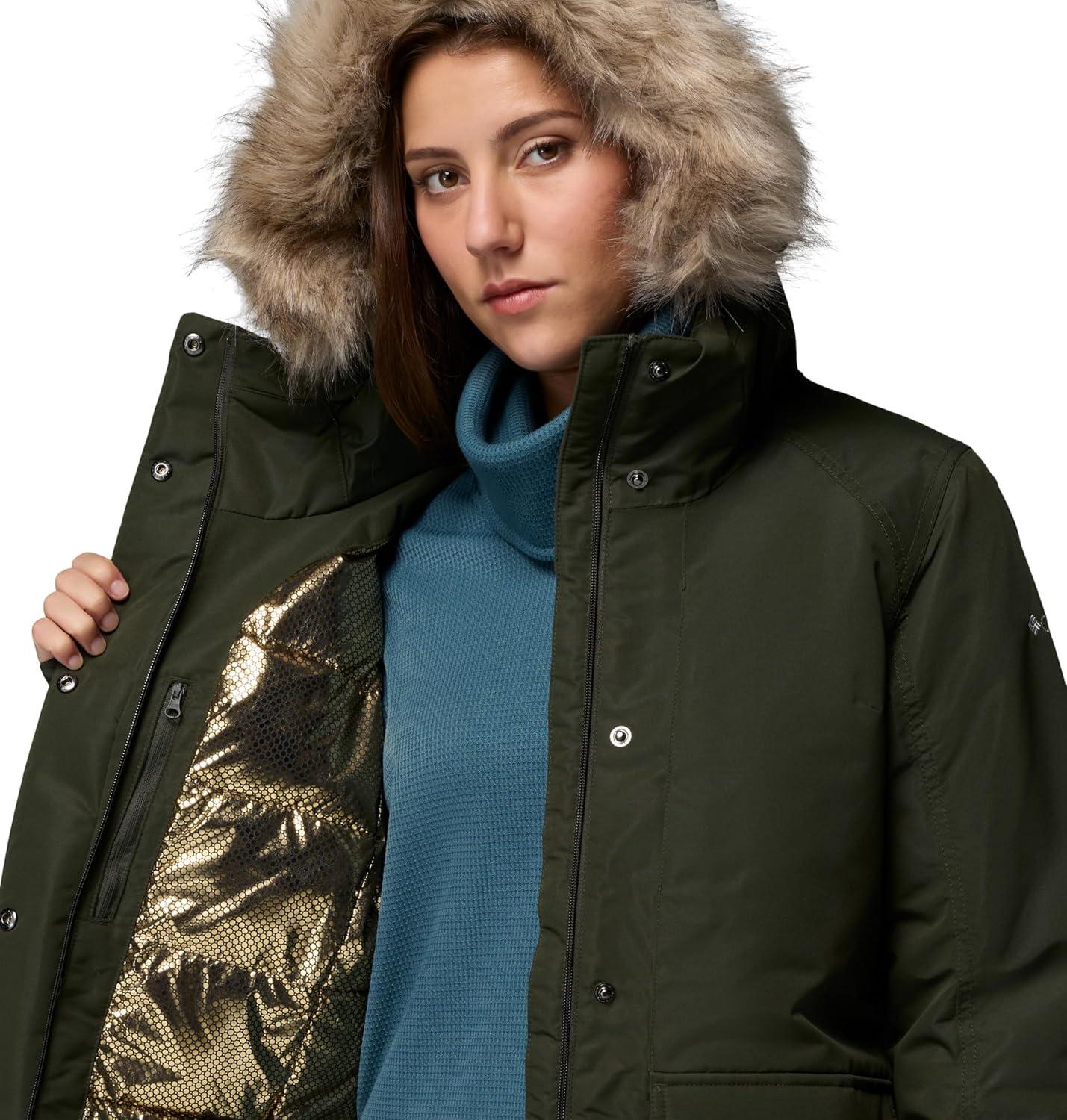imageColumbia womens Little Si II Insulated ParkaGreenscape