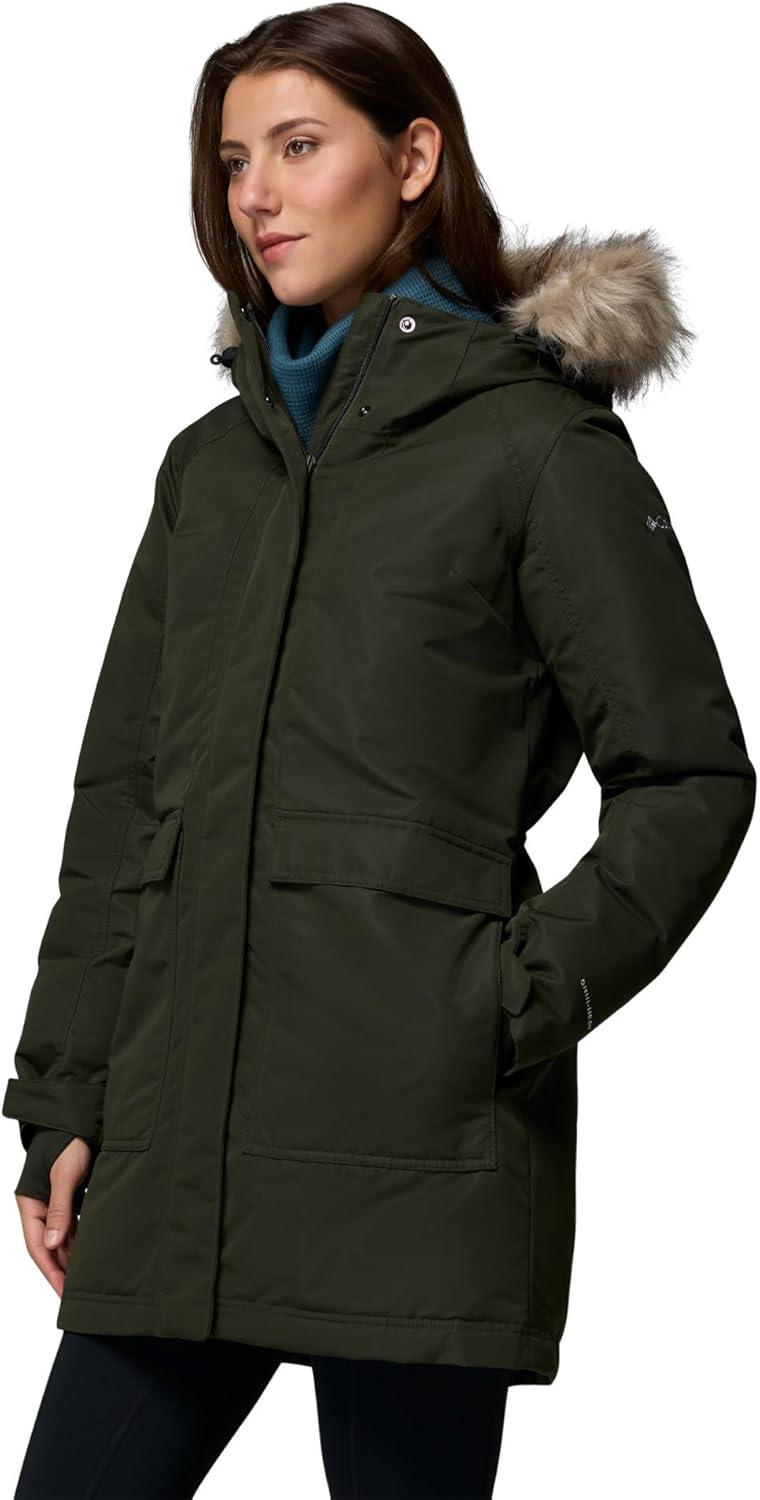 imageColumbia womens Little Si II Insulated ParkaGreenscape
