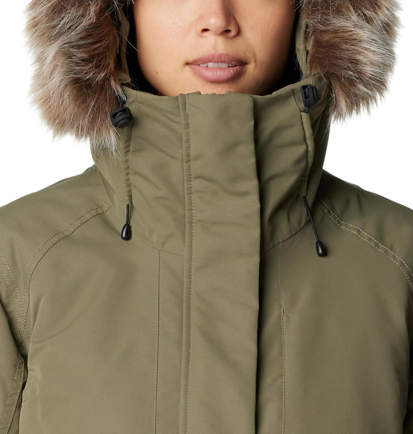 imageColumbia womens Little Si II Insulated ParkaStone Green