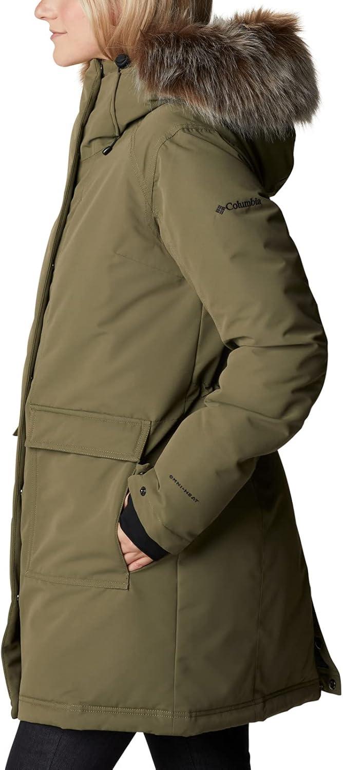 imageColumbia womens Little Si II Insulated ParkaStone Green