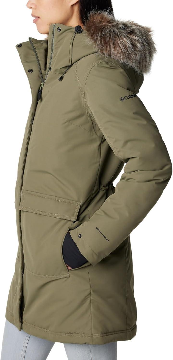 imageColumbia womens Little Si II Insulated ParkaStone Green