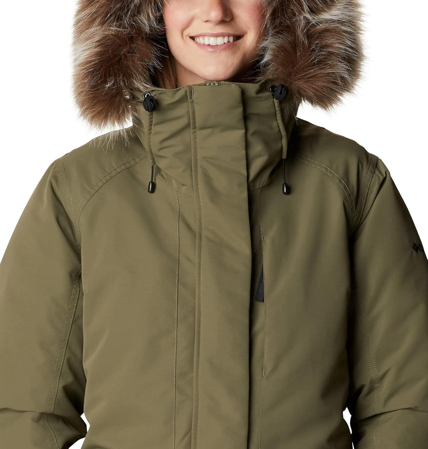 imageColumbia womens Little Si II Insulated ParkaStone Green