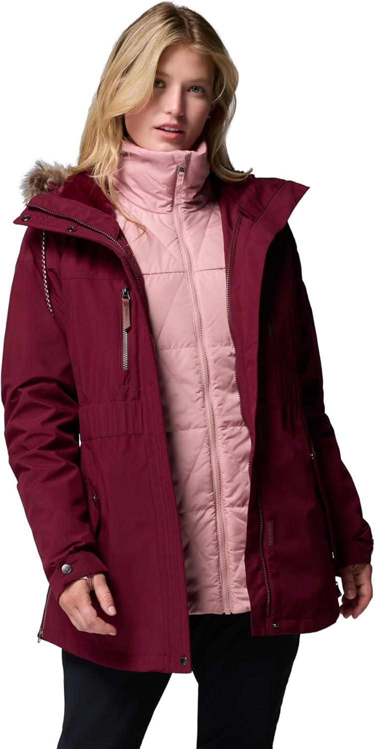 imageColumbia womens Payton Pass II Interchange JacketRich Wine