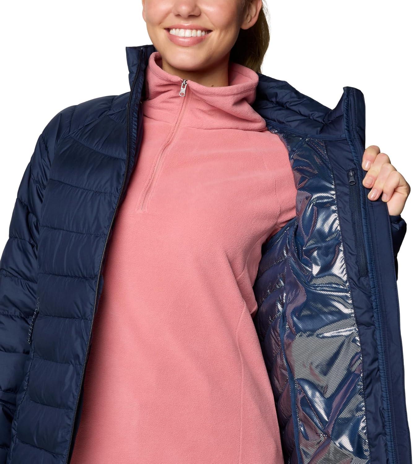 imageColumbia womens Powder Lite Ii Full Zip JacketCollegiate Navy