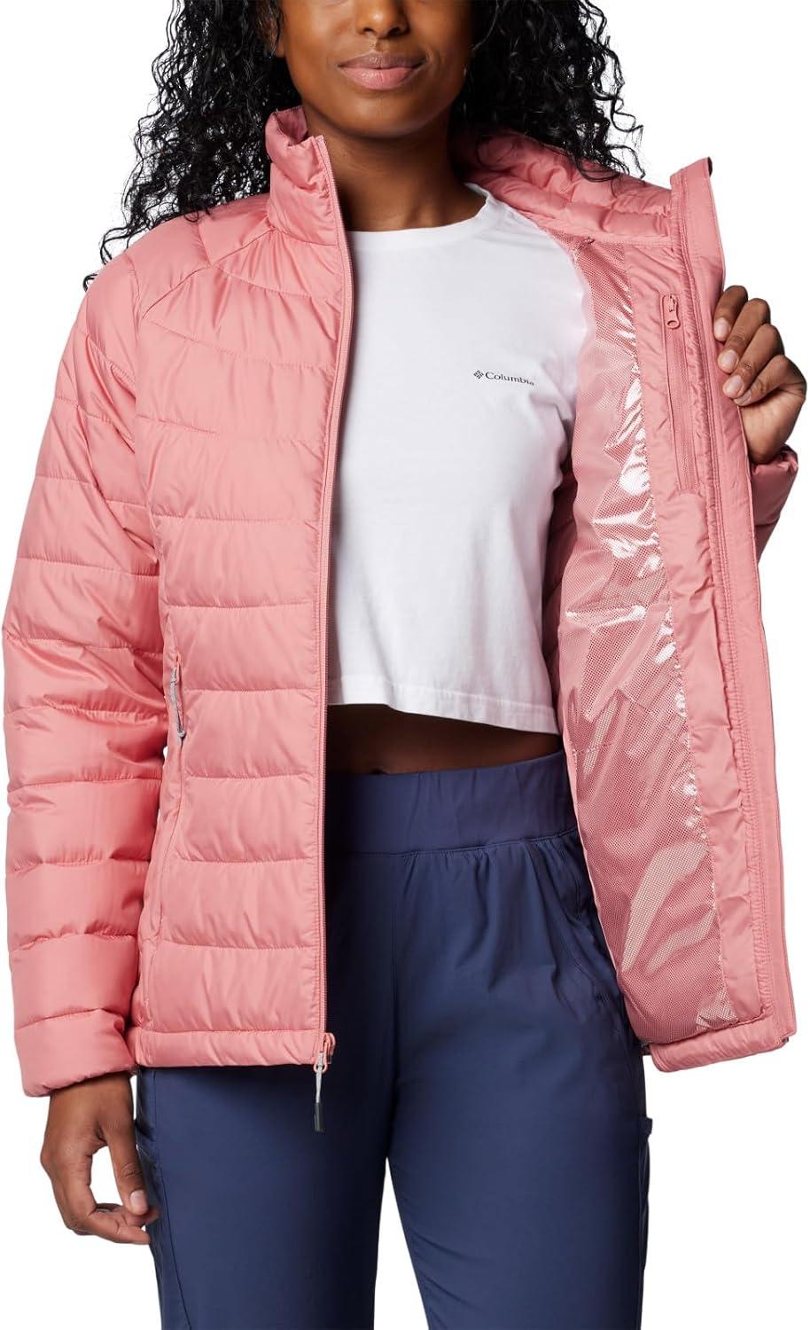 imageColumbia womens Powder Lite Ii Full Zip JacketPink Agave