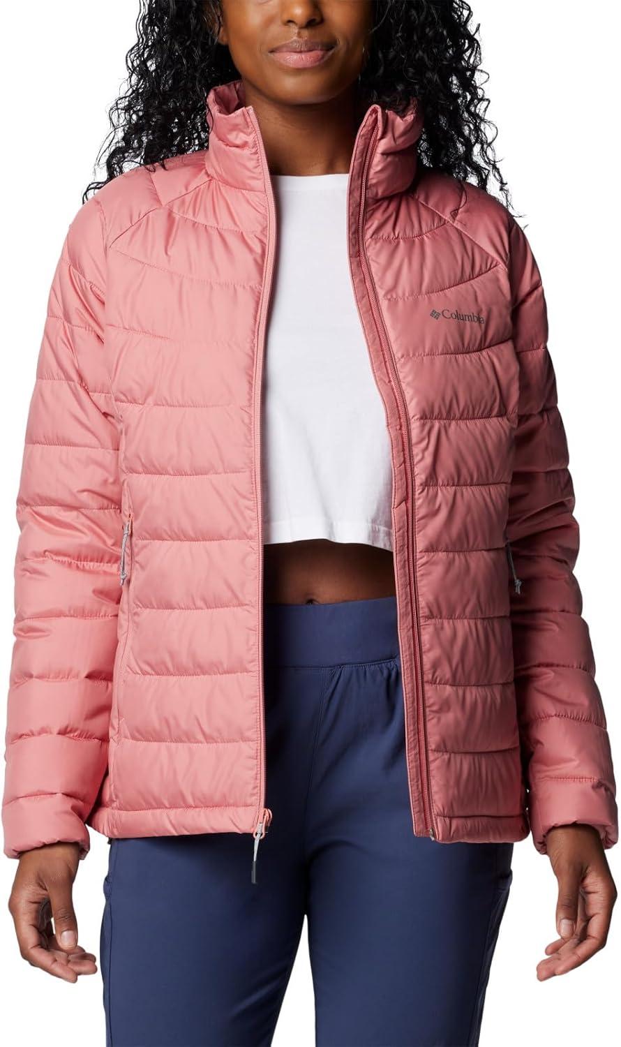imageColumbia womens Powder Lite Ii Full Zip JacketPink Agave
