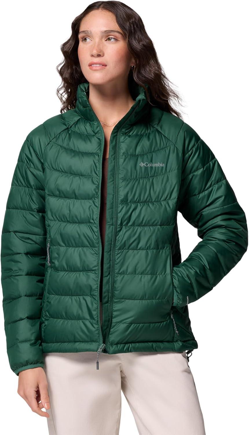 imageColumbia womens Powder Lite Ii Full Zip JacketRain Forest