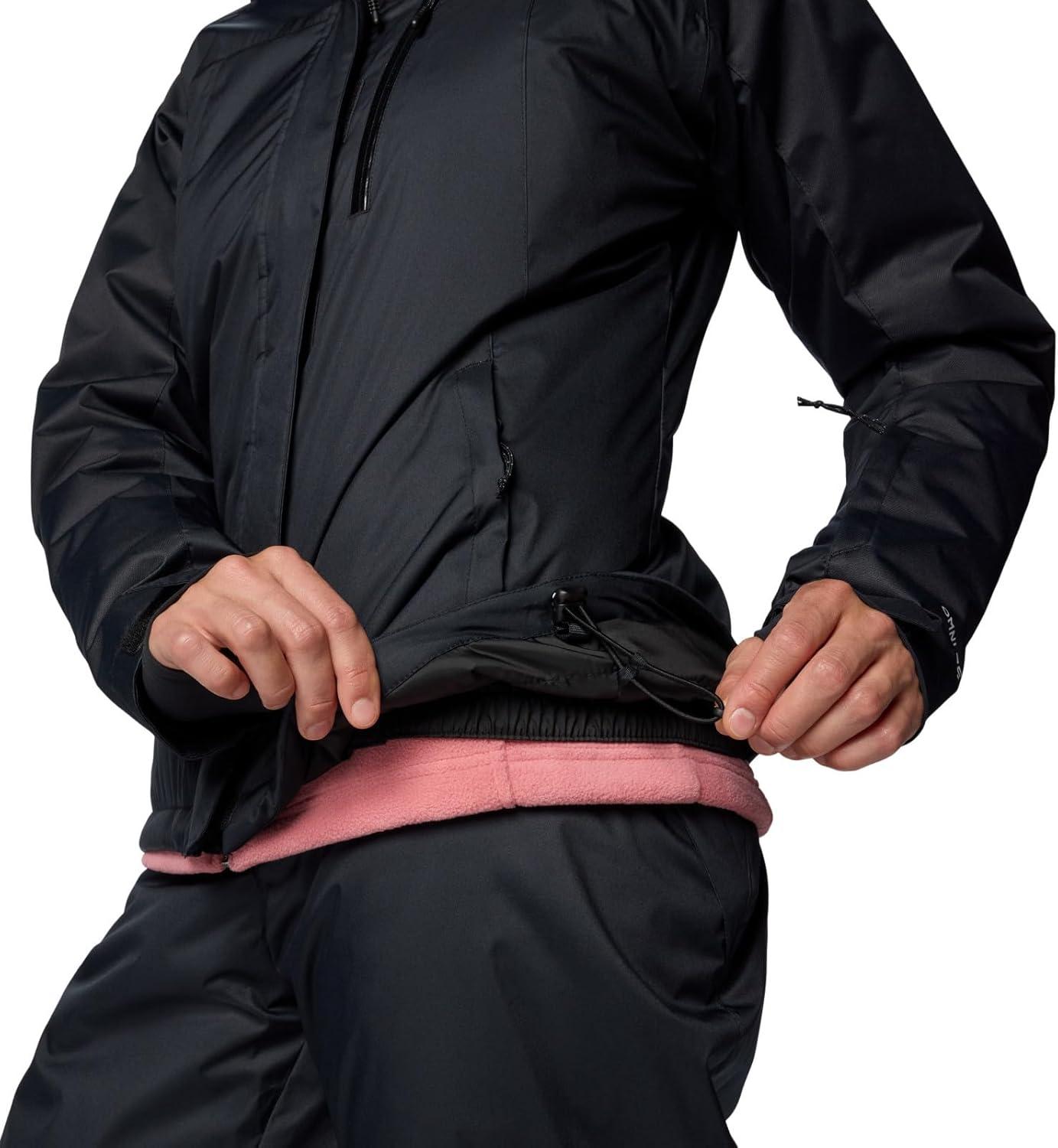 imageColumbia womens Snowy Summit Insulated JacketBlackBlack Dobby