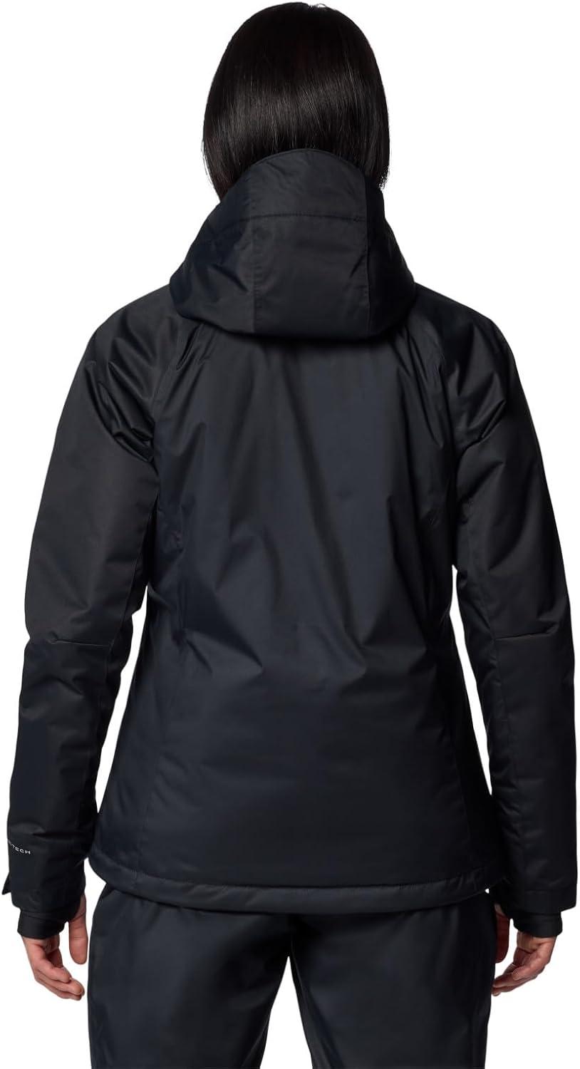 imageColumbia womens Snowy Summit Insulated JacketBlackBlack Dobby