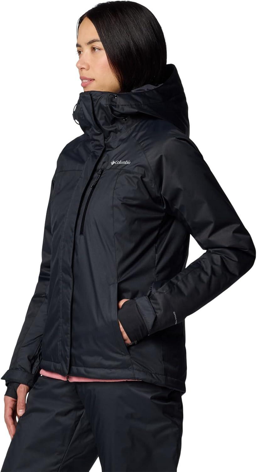 imageColumbia womens Snowy Summit Insulated JacketBlackBlack Dobby