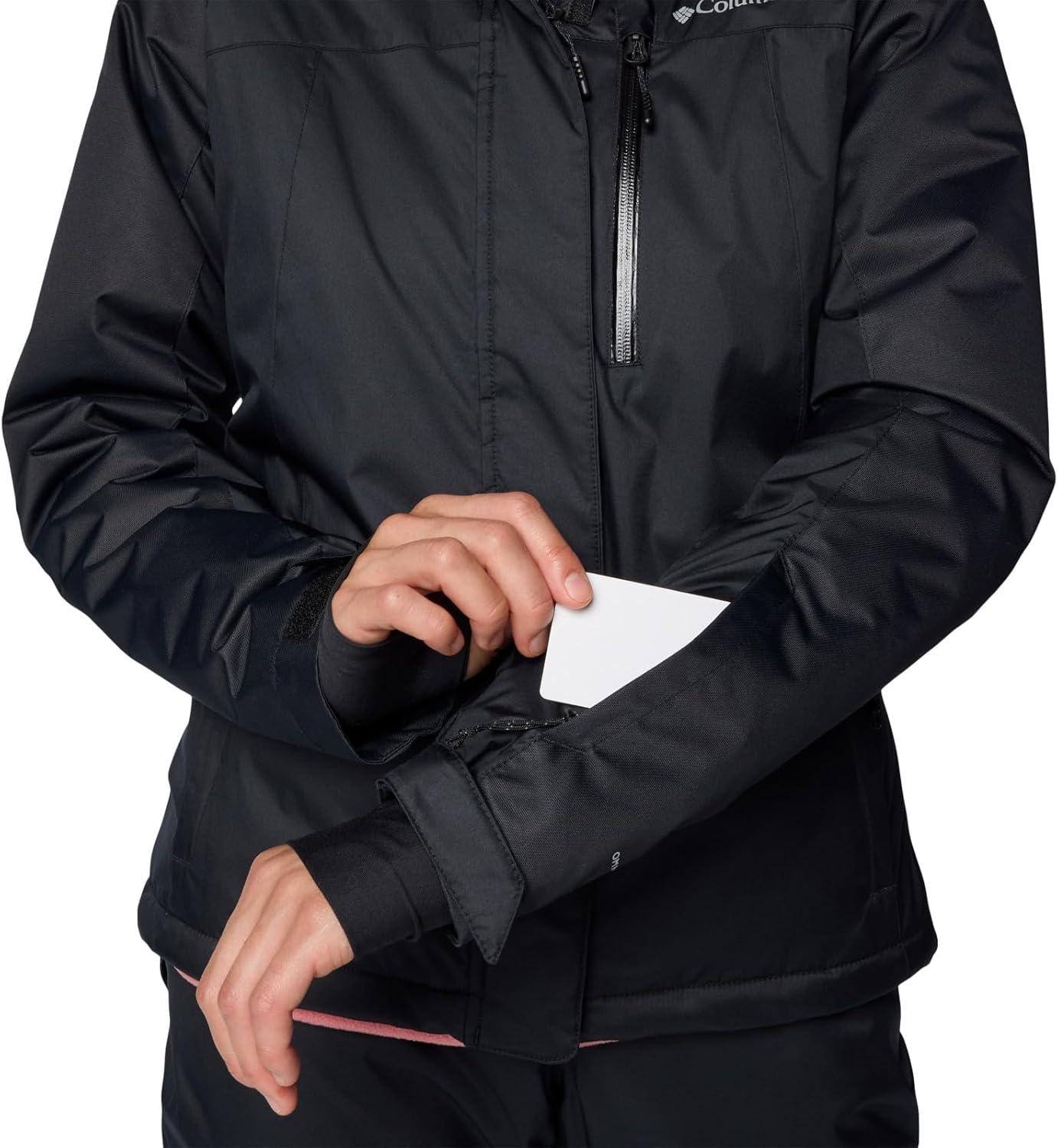 imageColumbia womens Snowy Summit Insulated JacketBlackBlack Dobby