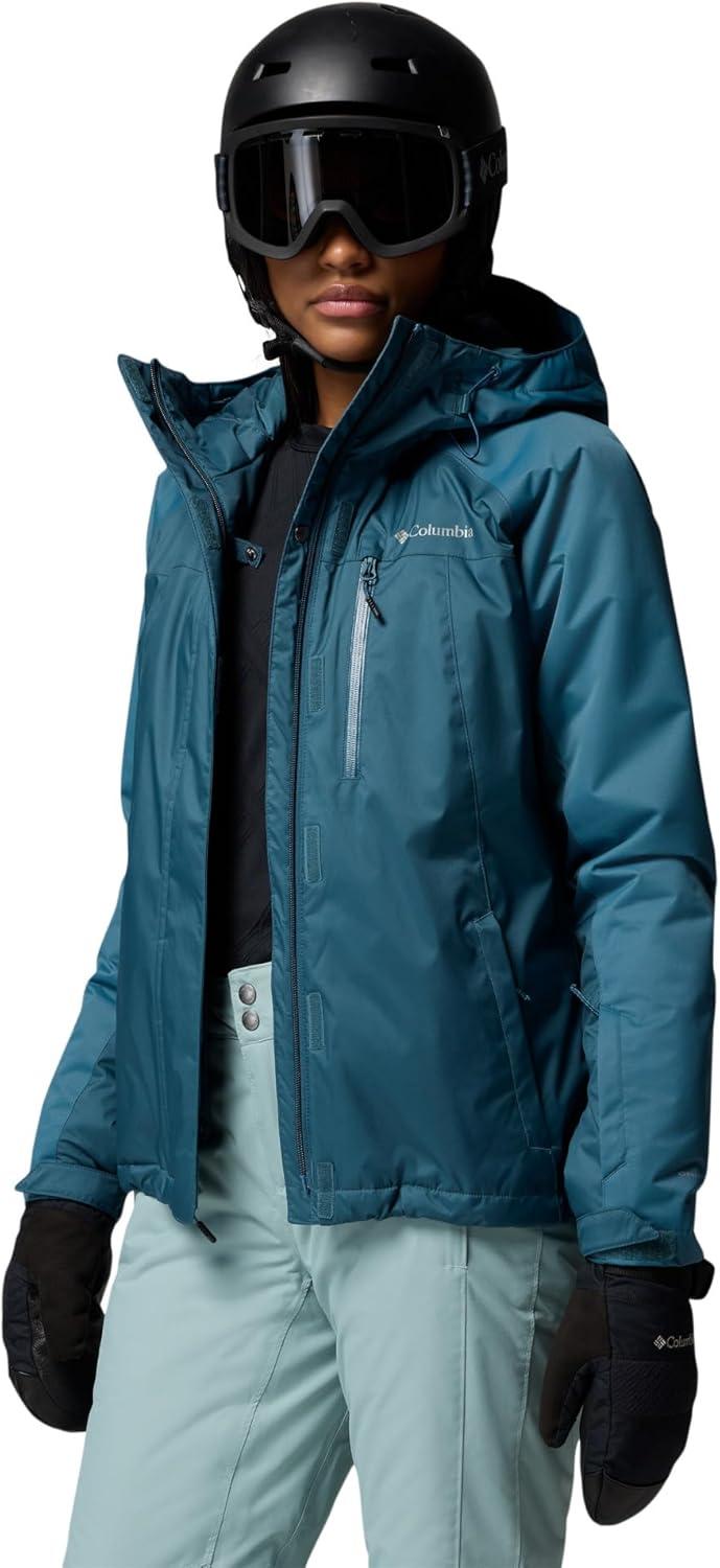 imageColumbia womens Snowy Summit Insulated JacketEverblue Dobby