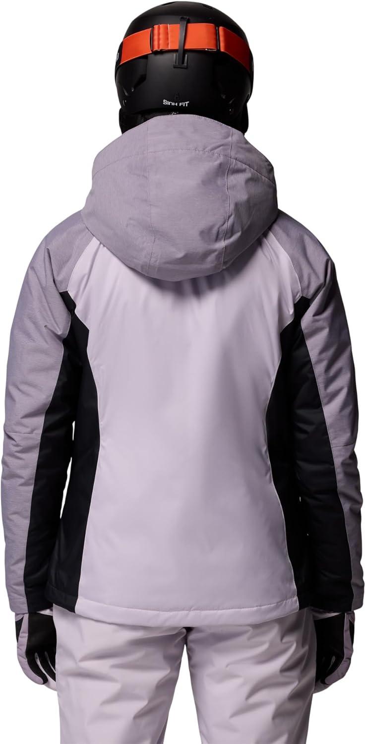 imageColumbia womens Snowy Summit Insulated JacketLavender PearlBlackShl Prpl Crss Dy