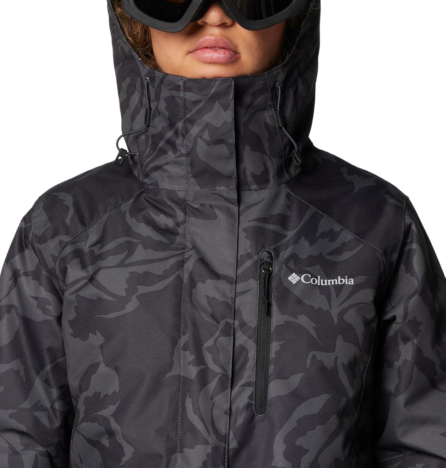 imageColumbia womens Whirlibird V Printed Interchange JacketShark Leafall Print