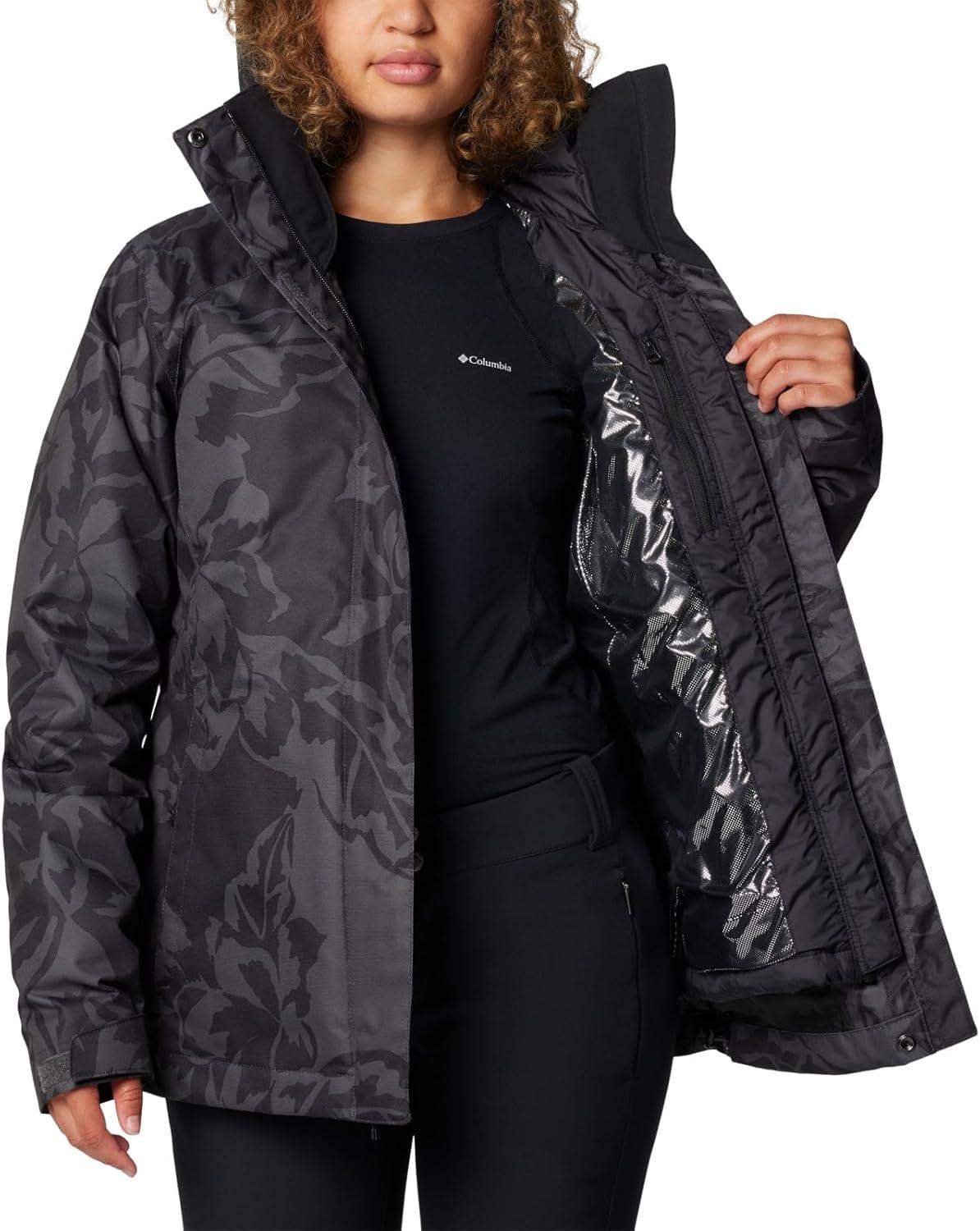 imageColumbia womens Whirlibird V Printed Interchange JacketShark Leafall Print