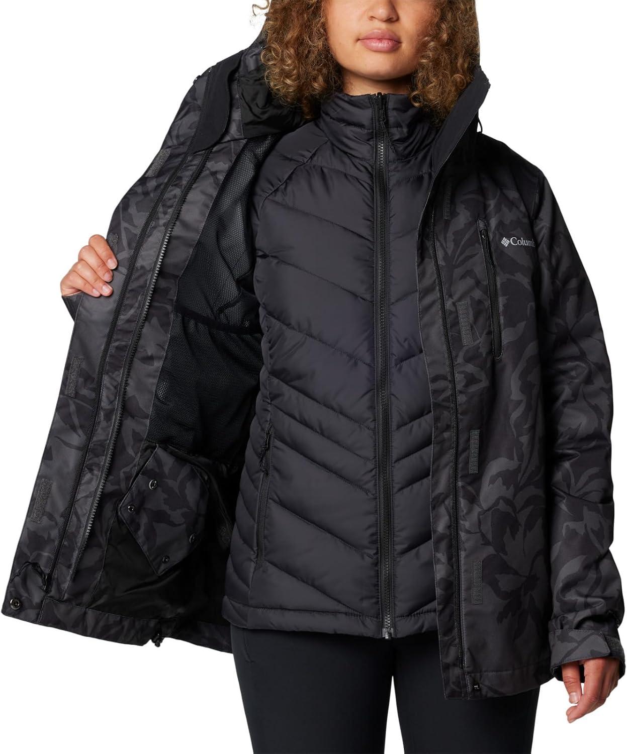 imageColumbia womens Whirlibird V Printed Interchange JacketShark Leafall Print