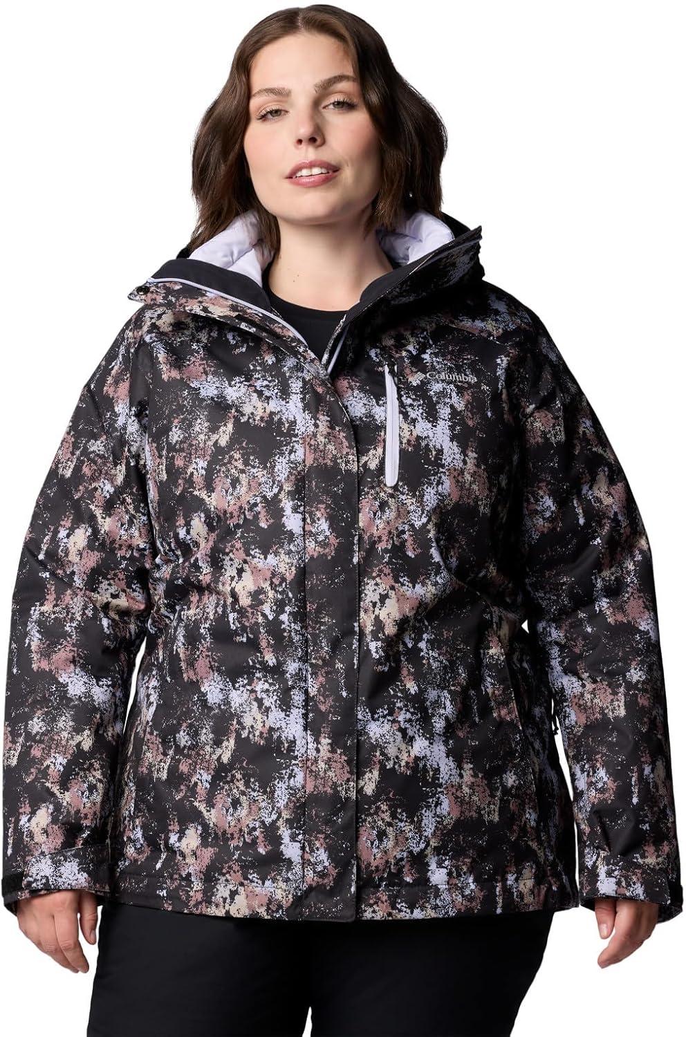 imageColumbia womens Whirlibird V Printed Interchange JacketSnowdrift Timberwild Print
