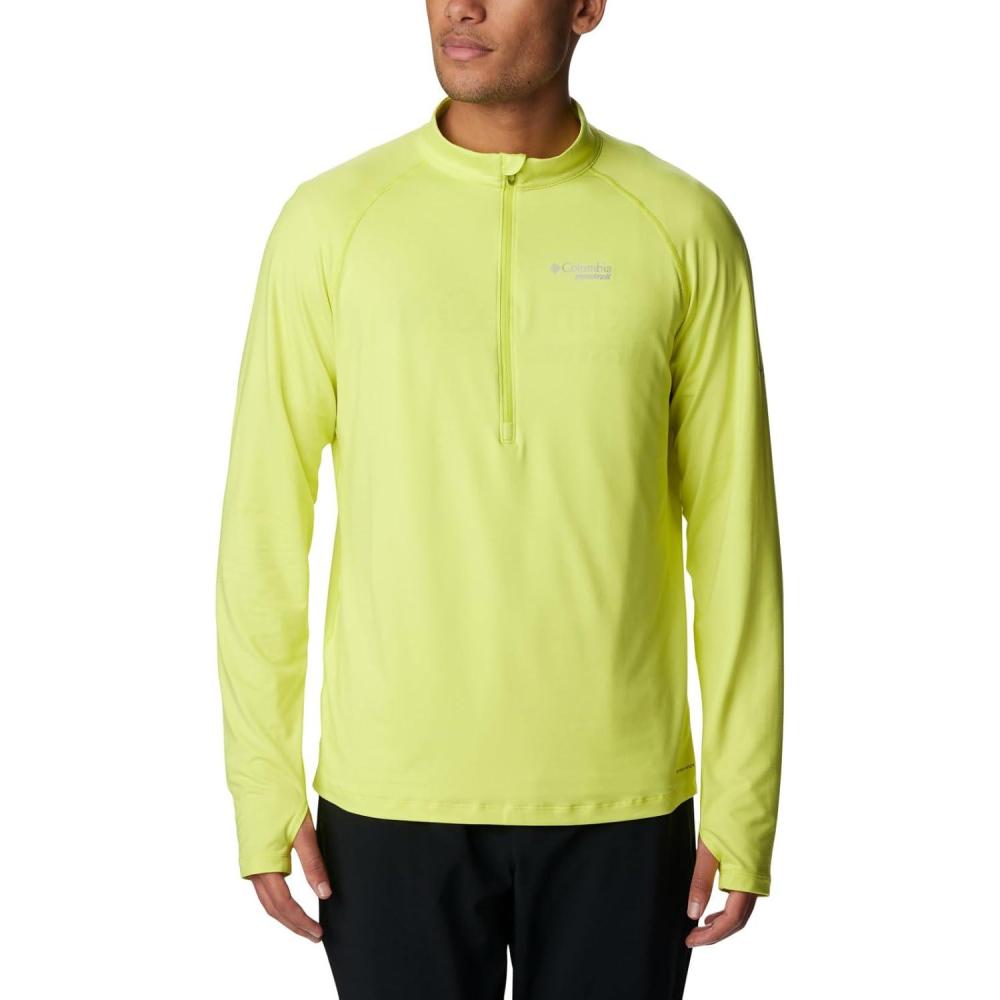 imageColumbia Mens Endless Trail Half Zip Mesh Long SleevRadiation