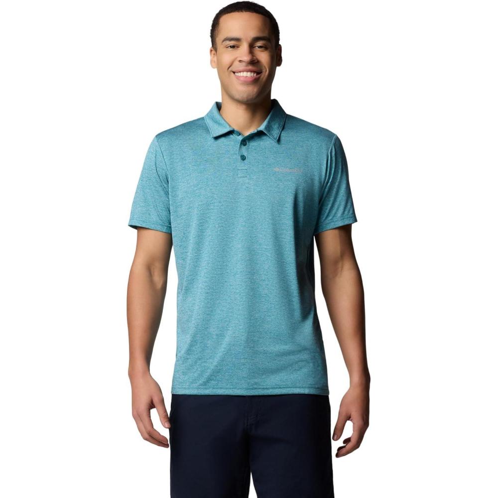 imageColumbia Mens Low Drag Offshore PoloRiver Blue Heather
