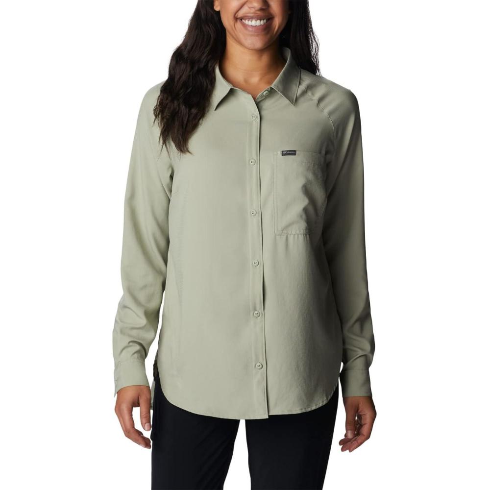 imageColumbia Womens Anytime Lite Long Sleeve ShirtSafari