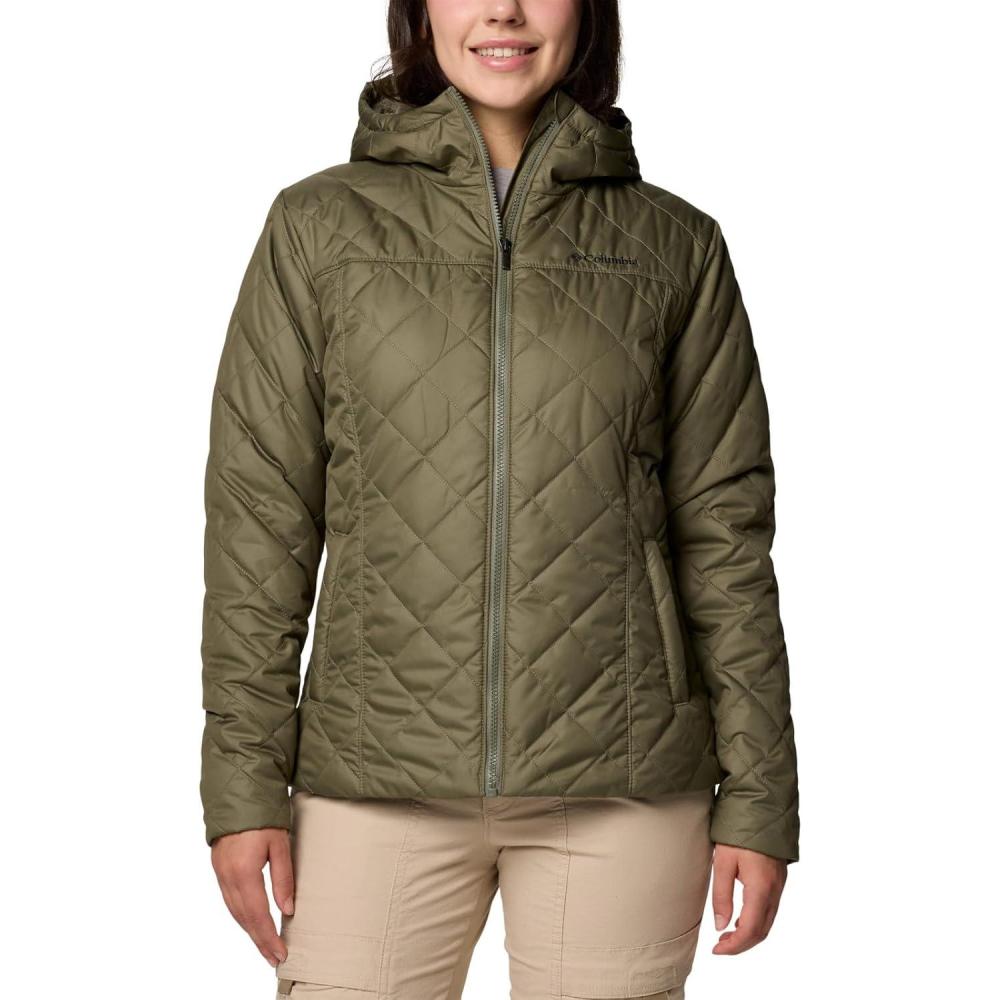 imageColumbia Womens Copper Crest II Hooded JacketStone Green
