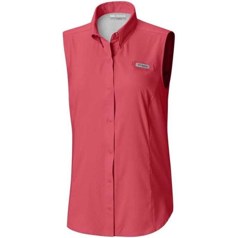 imageColumbia Womens Extended Tamiami Womens Sleeveless ShirtSunset Red