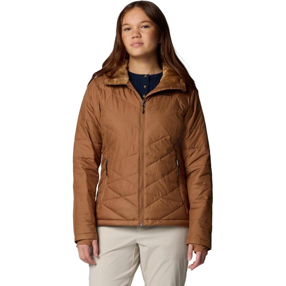 imageColumbia Womens Heavenly Hooded Jacket2024 Camel Brown