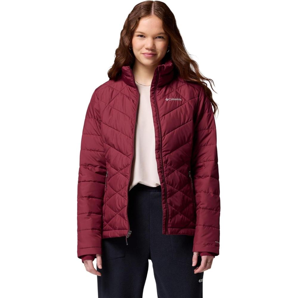 imageColumbia Womens Heavenly Hooded JacketRich Wine