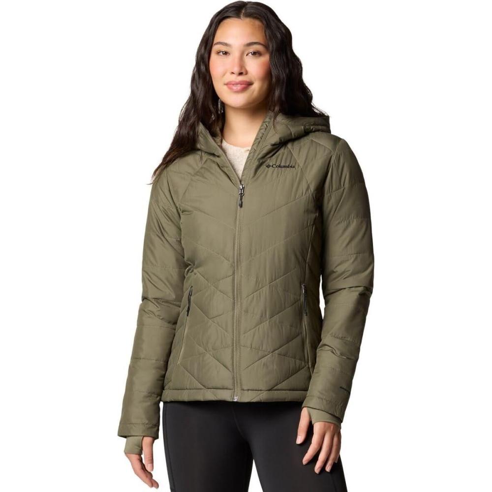 imageColumbia Womens Heavenly Hooded JacketStone Green