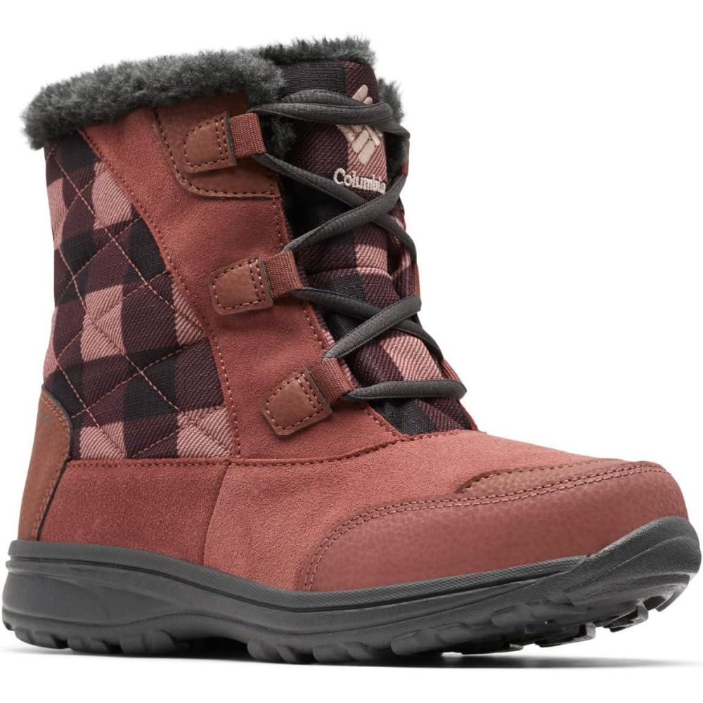 imageColumbia Womens Ice Maiden Shorty Snow BootsCrabtreePeach Blossom