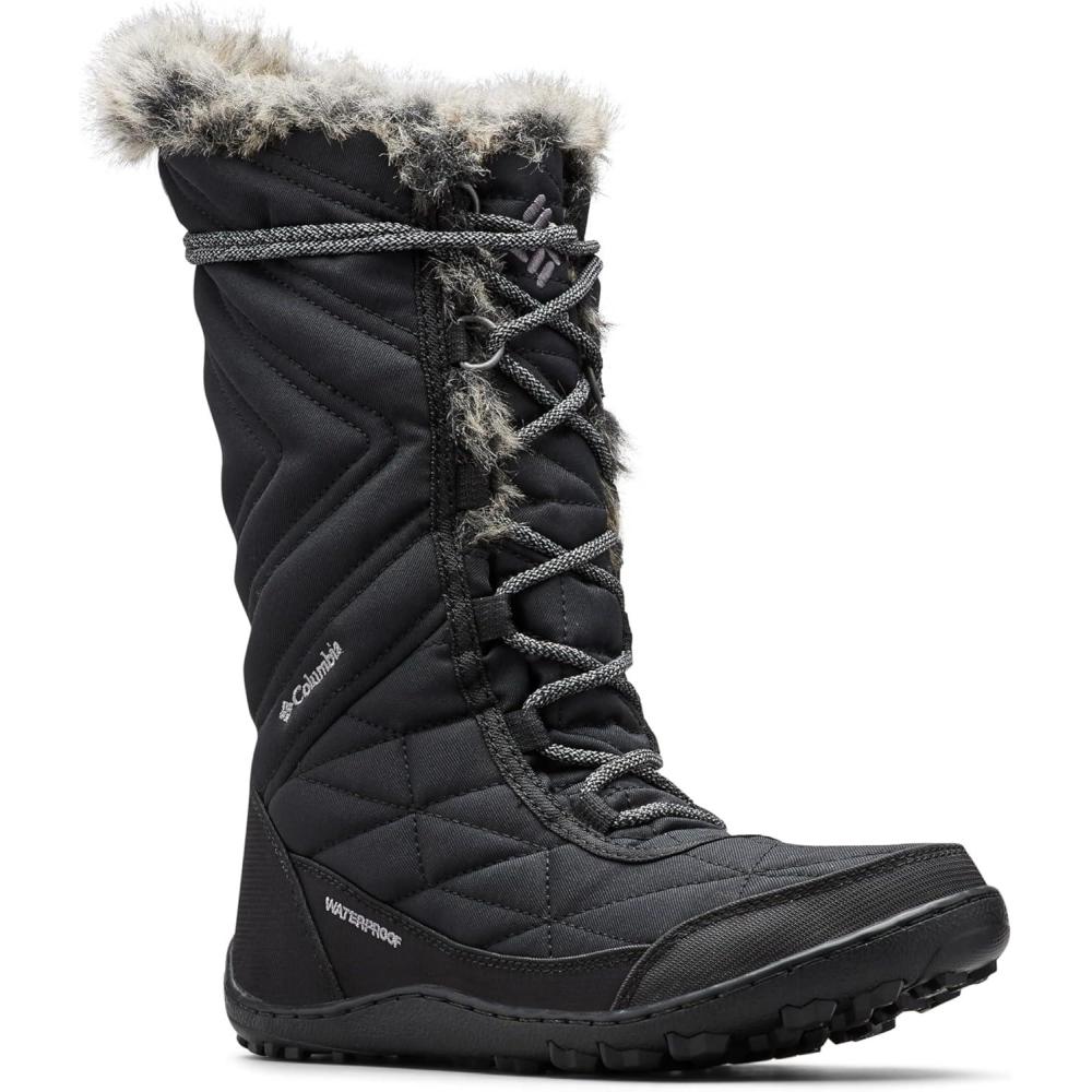 imageColumbia Womens Minx Shorty III Winter BootsBlackTitanium Grey Steel