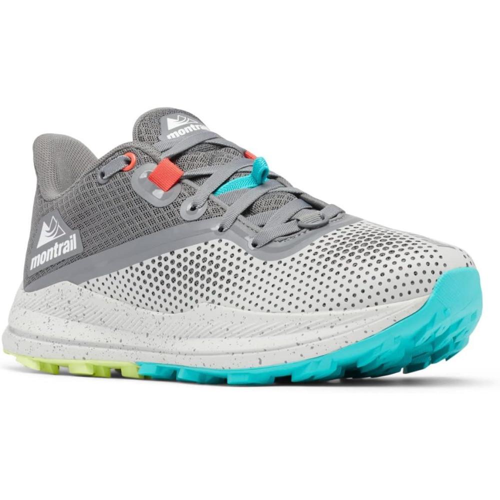 imageColumbia Womens Montrail Trinity FktTrail Running ShoeGrey Ice Bright Aqua