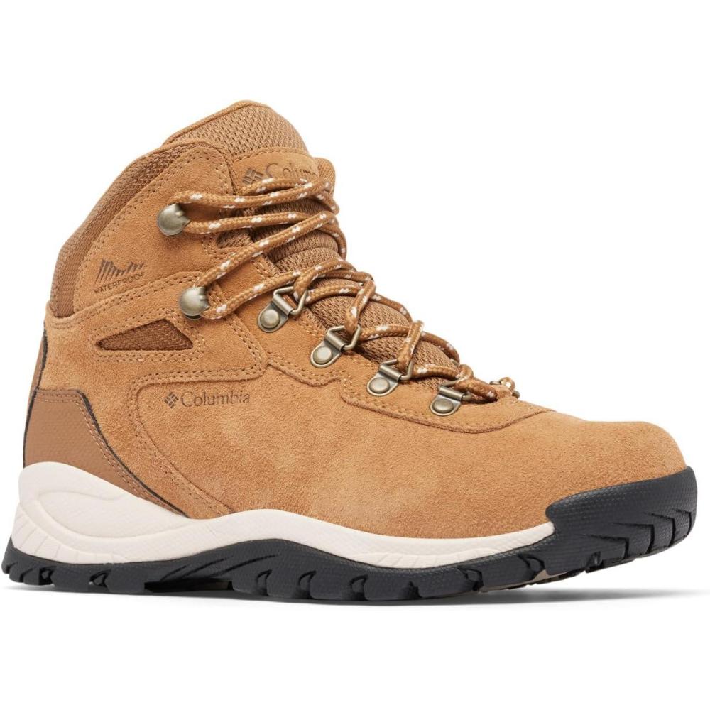 imageColumbia Womens Newton Ridge Plus Waterproof Amped Hiking BootElkDark Stone