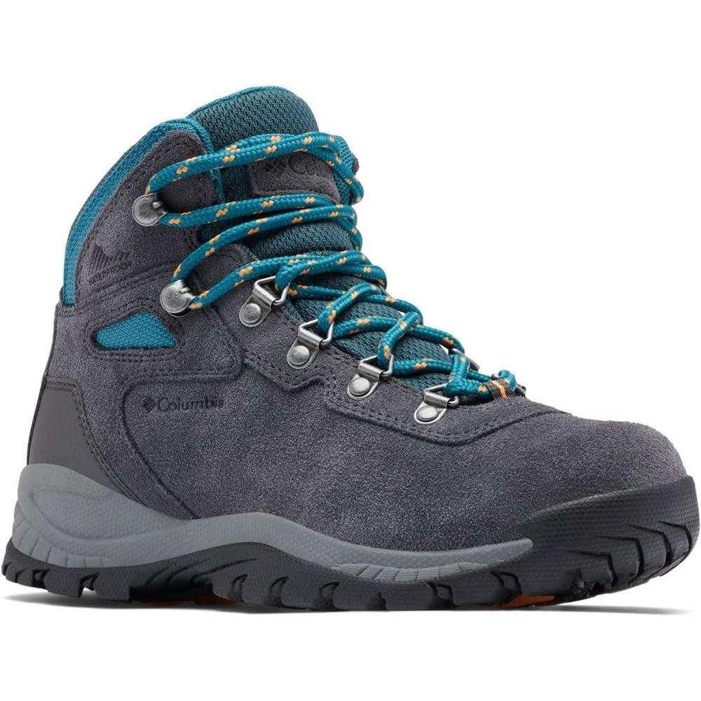 imageColumbia Womens Newton Ridge Plus Waterproof Amped Hiking BootSharkRiver Blue