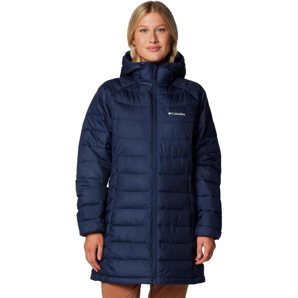 imageColumbia Womens Powder Lite II Mid JacketCollegiate Navy