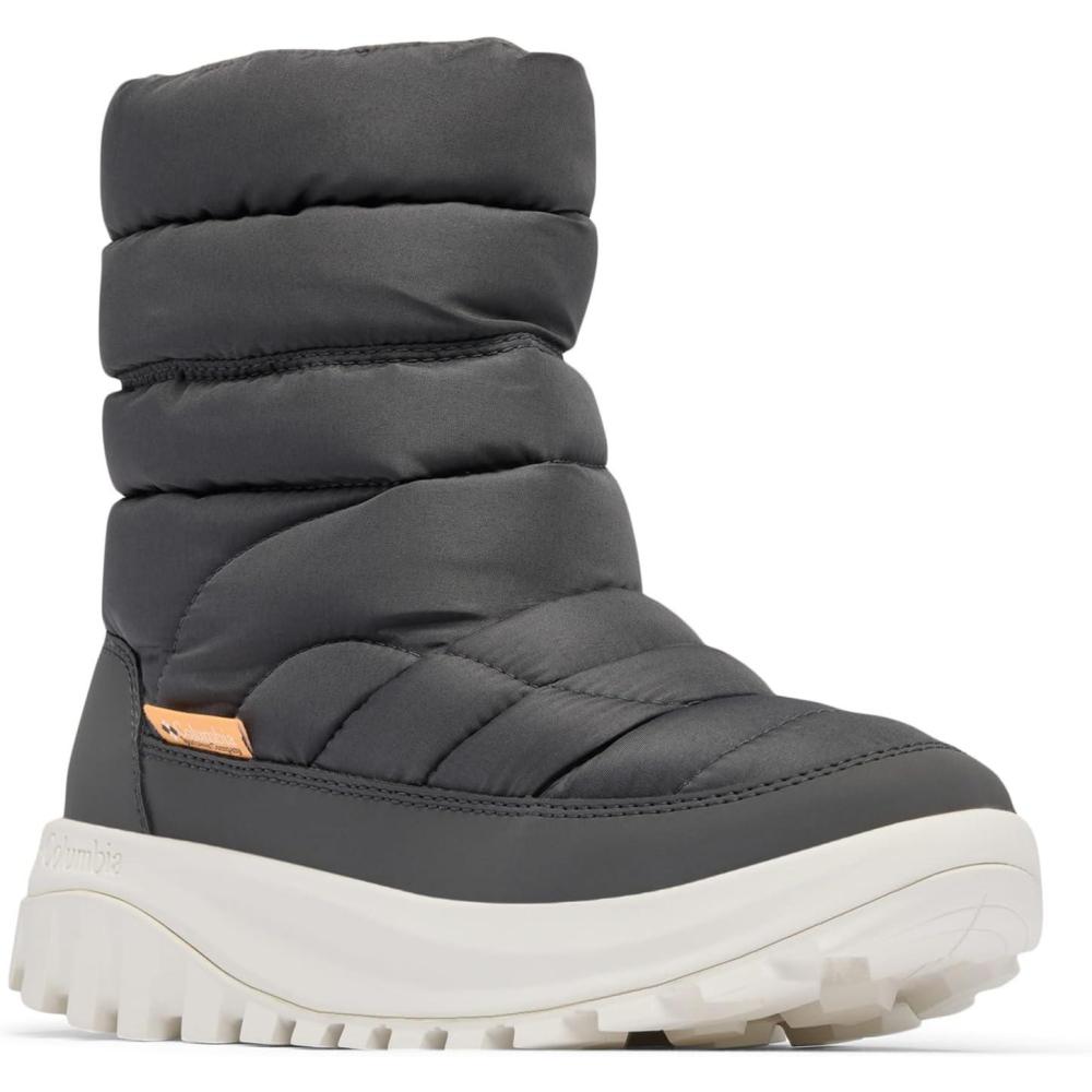 imageColumbia Womens Snowtrot Mid Snow BootsSharkPeach