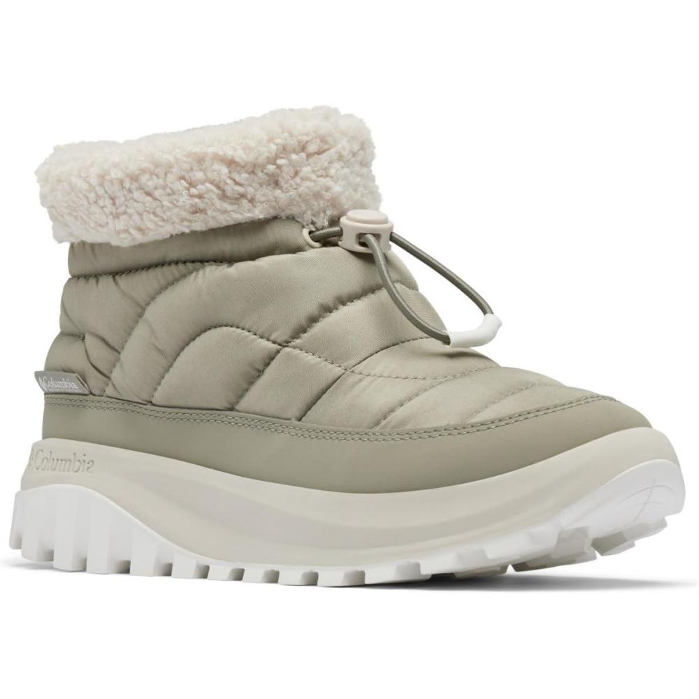 imageColumbia Womens Snowtrot Shorty Snow BootsGrey GreenDark Stone