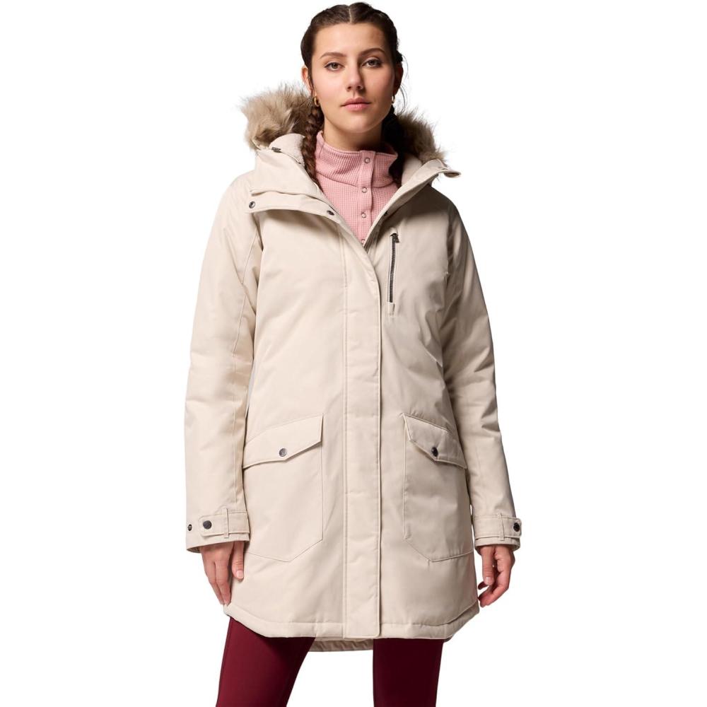 imageColumbia Womens Suttle Mountain Long Insulated JacketDark Stone