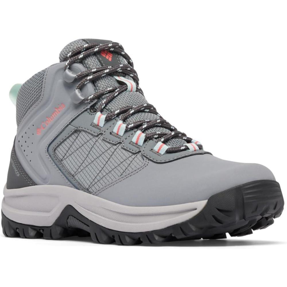 imageColumbia Womens Transverse Hike Waterproof Hiking BootsTi Grey SteelJuicy
